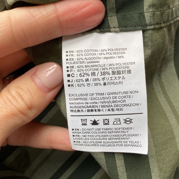 Arc'teryx Brohm Striped Casual Button Down Shirt - Picture 12 of 13